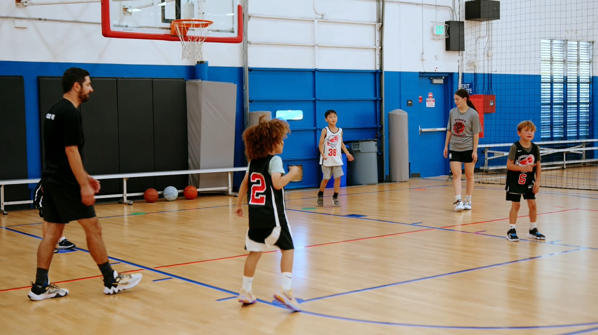 UYP Rookies program for youngest basketball players in Irvine